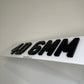 4D 6mm Premium Number Plates