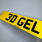 3D Gel Premium UK Number Plates