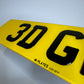 3D Gel Premium UK Number Plates