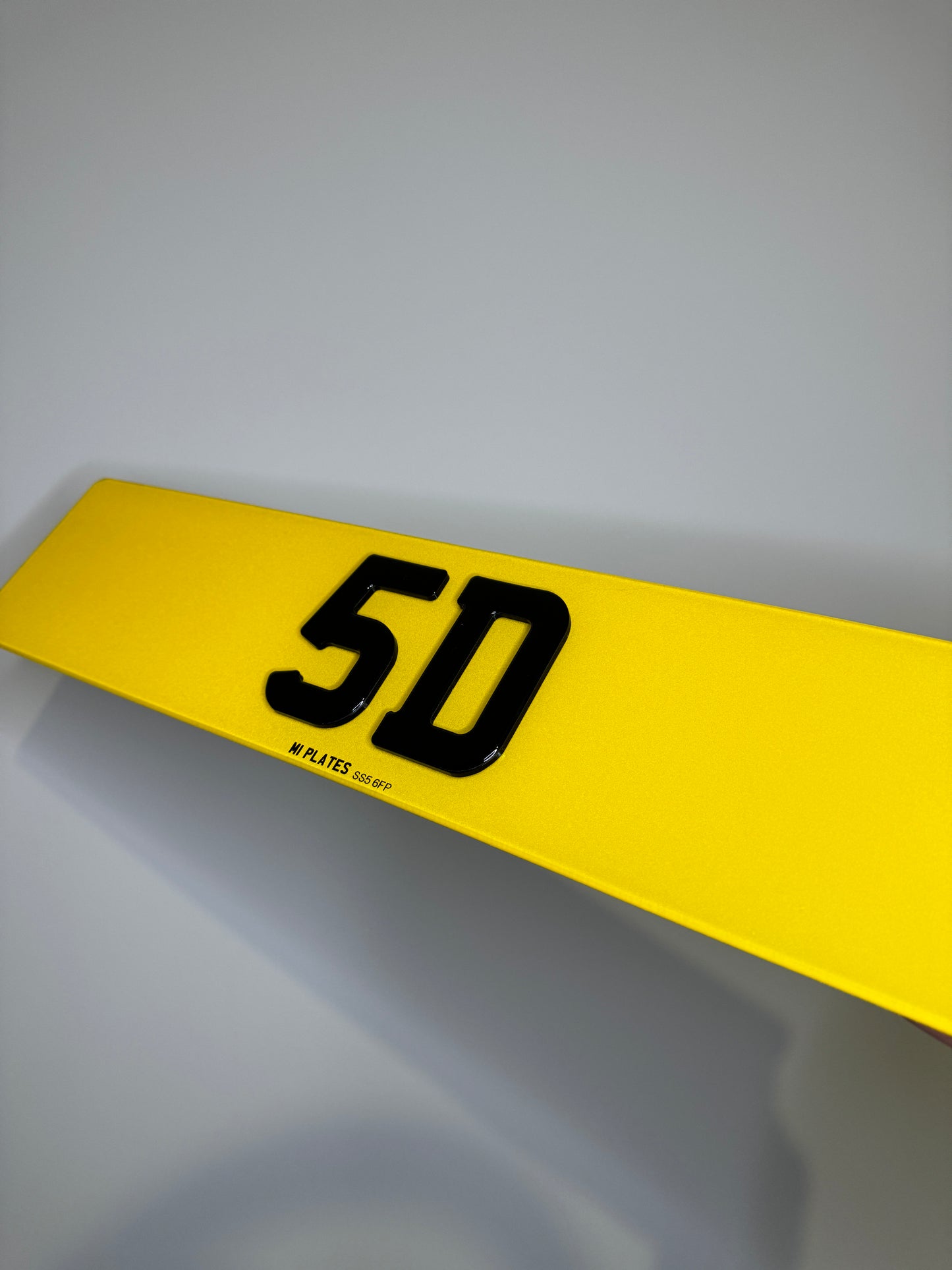 5D Gel Premium UK Number Plates