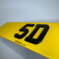 5D Gel Premium UK Number Plates