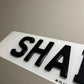 Shadow Style Premium Number Plates